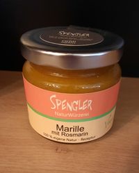 Spengler NaturW&uuml;rzerei Aufstrich Marille mit Rosmarin